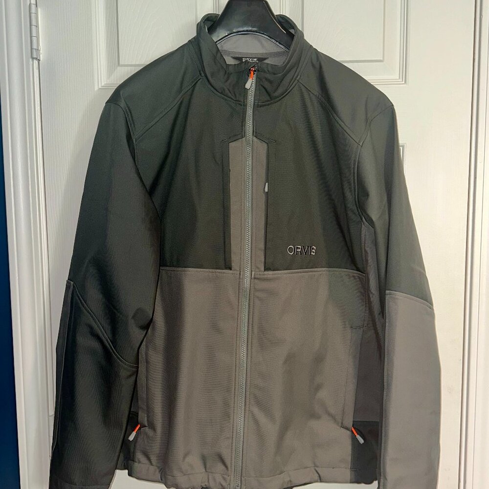 Orvis Upland Hunting Softshell Jacket – Men’s XL – Slate